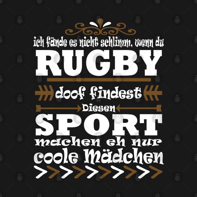 Rugby Team Flag Rugbyspieler Team Spruch by FindYourFavouriteDesign