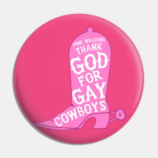 Gay Cowboy Boot Pin