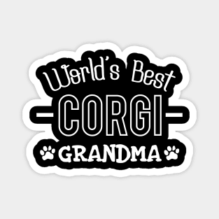 World's Best Corgi Grandma Magnet