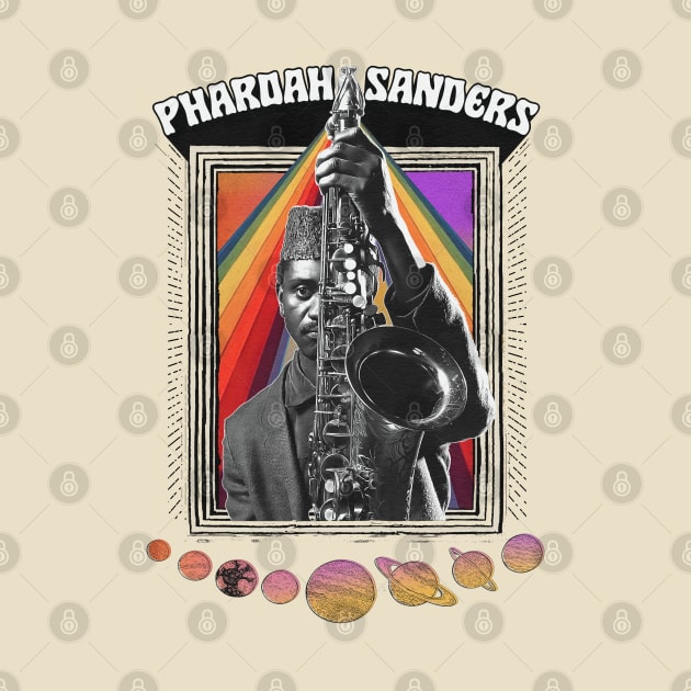 -- PHAROAH SANDERS --- Original Psychedelic Design by DankFutura