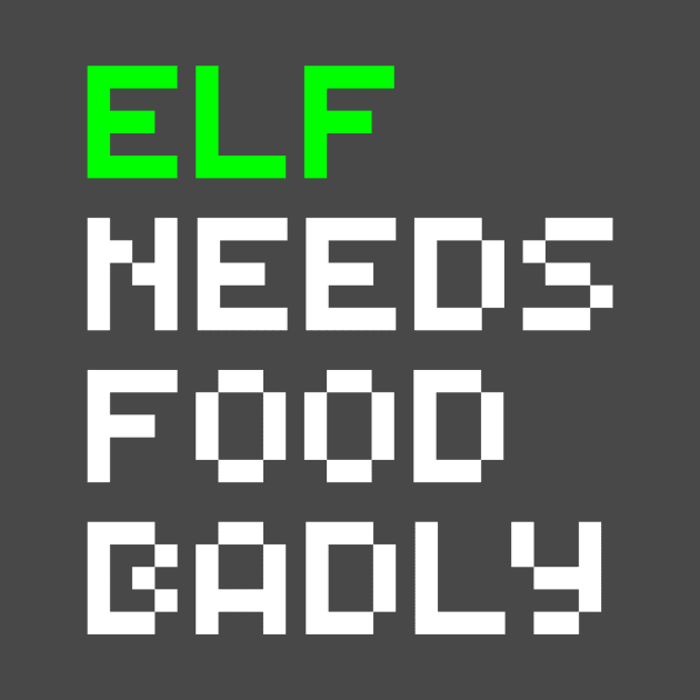 Elf Needs Food Badly by GibletBlizzard