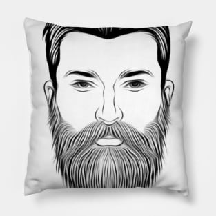 Loving My Beard Pillow