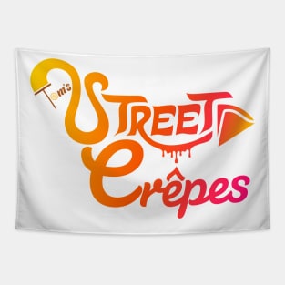 Tom's Street Crêpes Tapestry