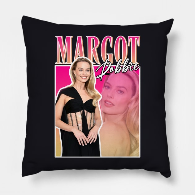 Margot Robbie Barbie Movie Pillow by Zachariya420