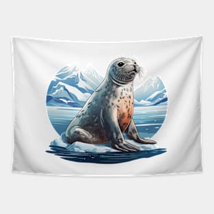 Leopard Seal Tapestry