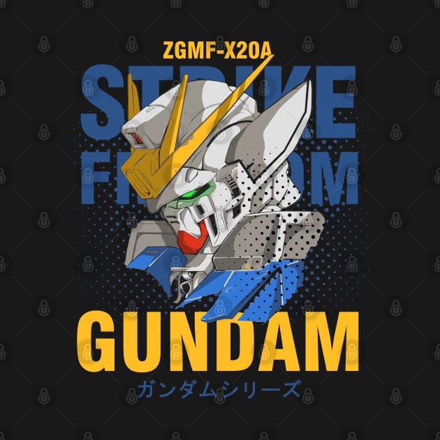 Strike Freedom - Gundam by KyleCreated