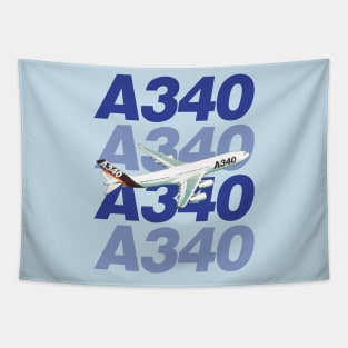 A340 in flight Tapestry