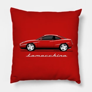 My drawing of the Coupé La Macchina Pillow