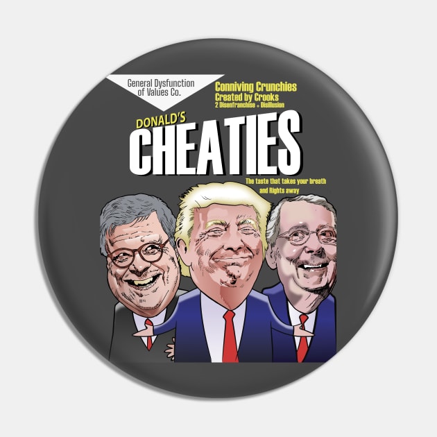 Trump Cheaties Serial Pin by dave-ulmrolls