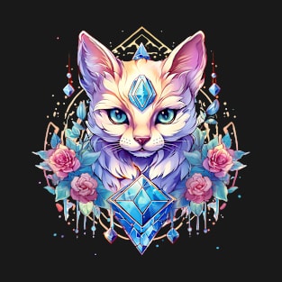 Magic Crystals kitty T-Shirt