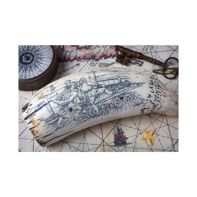 Scrimshaw Men Firing A Canon by photogarry