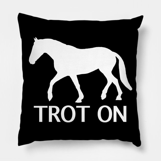 Trot on Pillow by Shyflyer