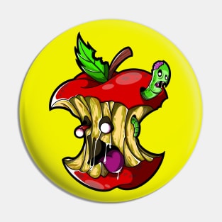 Apple Zombie Pin