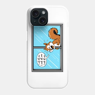 ADHD Excited Squirrel - Look at Me! - Funny Attention - Grab Phone Case