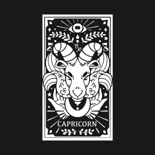 Capricorn - Tarot Style T-Shirt