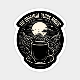 The Original Black Magic Occult Coffee Magnet