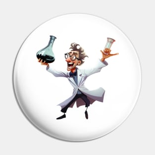 Mad Scientist Pin