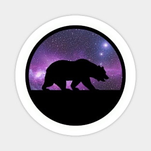 Galaxy Bear Magnet