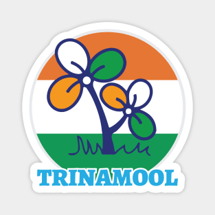 Trinamool Congress Party Logo Mamata West Bengal Politics Magnet