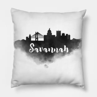 Savannah watercolor Pillow