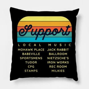 Support Local Music at Buffalo Music Venues Pillow