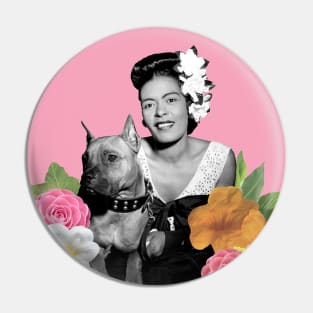 Billie Holiday Pin