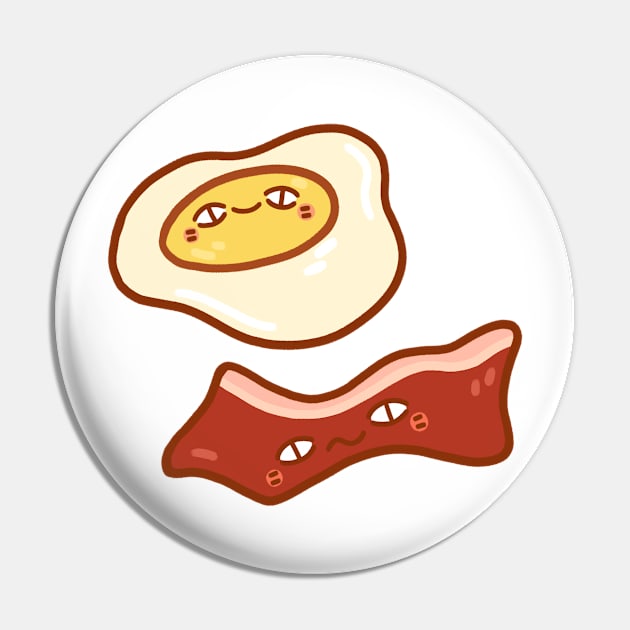 Bacon Egg Pin by krowsunn