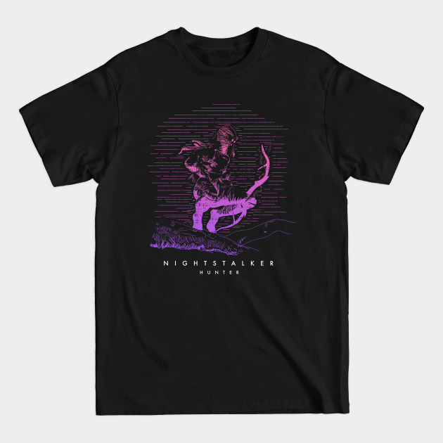 Disover Nightstalker Hunter From The Destiny Game Tshirt - Hunter Destiny - T-Shirt