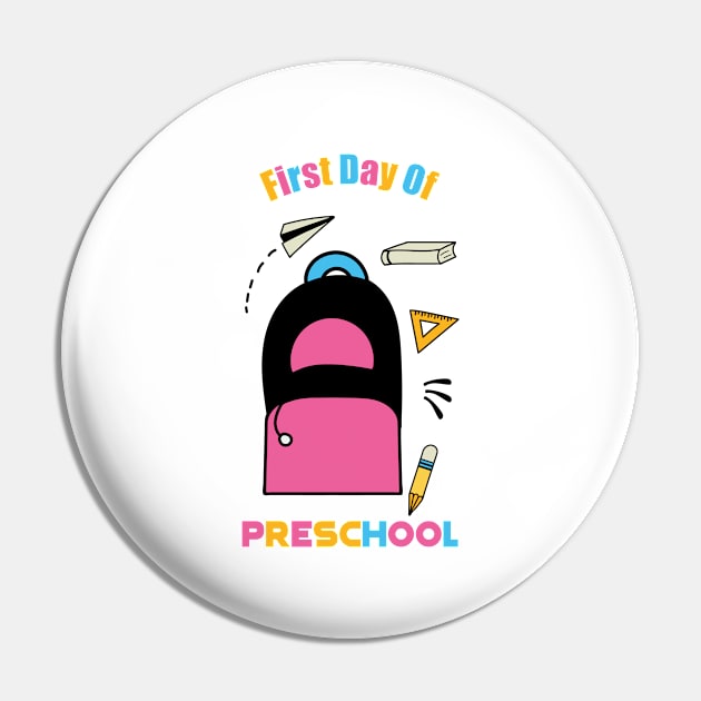 First Day Of Preschool Pin by EpicMums