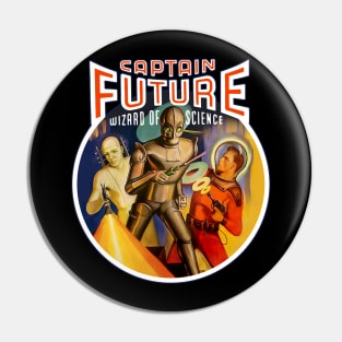 Captain Future Pin