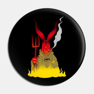 Hellish rabbit Pin