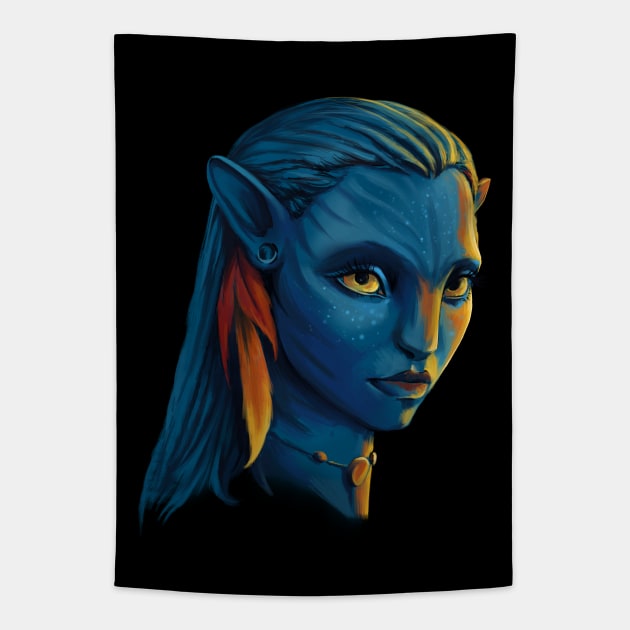 Avatar Tapestry by Anilia