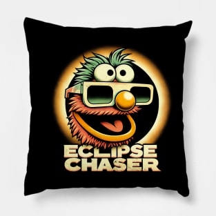 Eclipse Chaser 2024: Muppet & Total Solar Eclipse Adventure Shirt Pillow