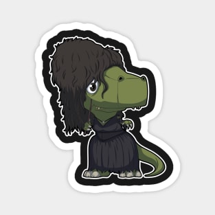 Dino crazy witch Magnet