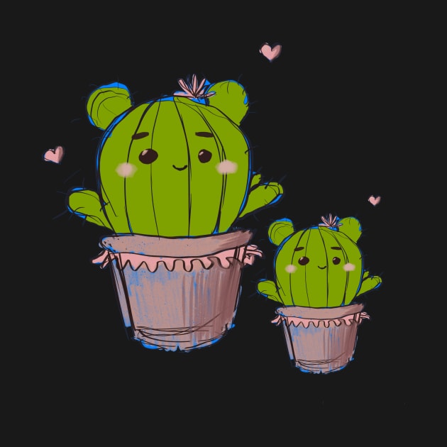 cute cactus plant by a2nartworld