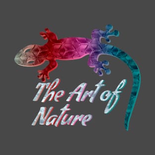 Lizard - nature art design T-Shirt