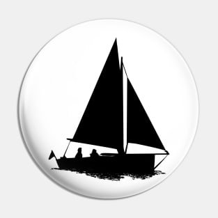 Minimal Boat Design Pin