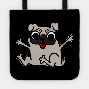 Pug Life - Cool Funny Design For Dog Lovers, Pug Fans, Cute Pug Gift Tote