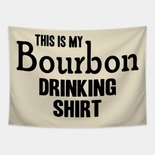 MY BOURBON DRINKING SHIRT Tapestry