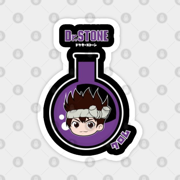 Dr Stone Chrome Chibi Dr Stone Magnet Teepublic