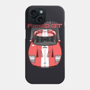 Ford GT-2005-2006-red Phone Case