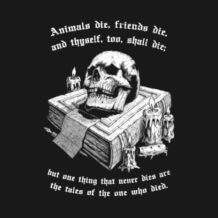 Memento Mori poetry T-Shirt