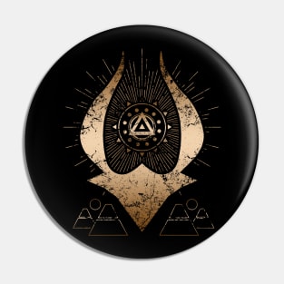 MTG - Nicol Bolas Logo - Magic The Gathering Pin