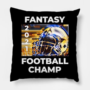 2021 Fantasy Football Champion, Fantasy Football Gift, 2021 FFL Champ Pillow