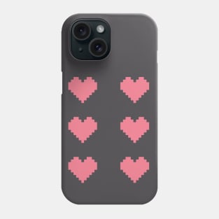 Pixel Heart. Valentine Gift Phone Case