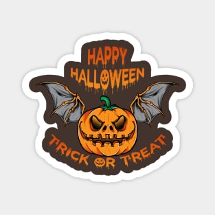 Happy Halloween Trick or Treat Magnet