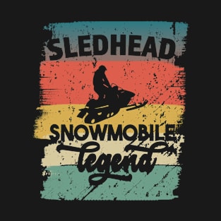 Sledhead Snowmobile Legend T-Shirt