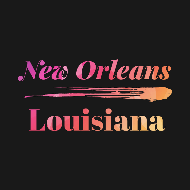 New Orleans Louisiana Low Poly by Queen 1120