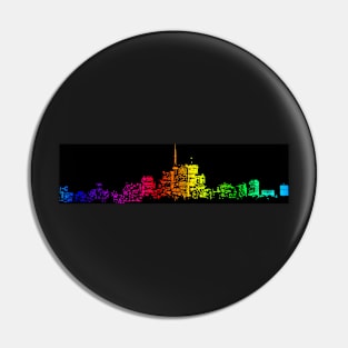 Toronto Skyline Gradient Repost Pin