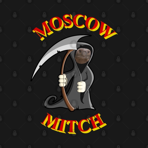 Moscow Mitch Turtle Mitch McConnell Grim Reaper by CharJens